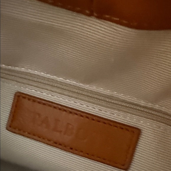 Talbots Denium and Tan Shoulder Bag - Picture 10 of 10